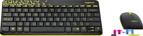 Мышь + клавиатура Logitech MK240 Nano [920-008213] фото 3