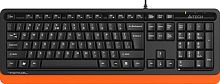Клавиатура A4Tech Fstyler FKS10 (черный/оранжевый)