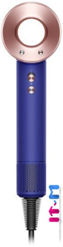 Фен Dyson HD07 Supersonic 426081-01 (синий/розовое золото) фото 6