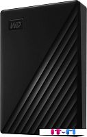 Внешний накопитель WD My Passport 4TB WDBPKJ0040BBK