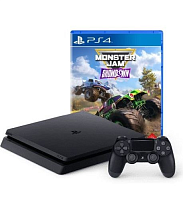 Sony PlayStation 4 Slim 1TB + Monster Jam Showdown Day One Edition