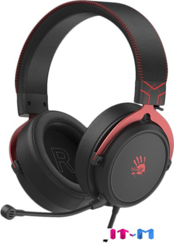 Наушники A4Tech Bloody M590i (черный/красный) фото 6