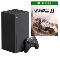 Игровая приставка Microsoft Xbox Series X + WRC 8 цифровая версия