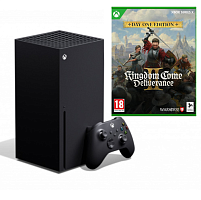 Игровая приставка Microsoft Xbox Series X + Kingdom Come: Deliverance II  цифровая версия