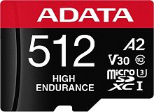 Карта памяти ADATA High Endurance 512Gb AUSDX512GUI3V30SHA2-RA1