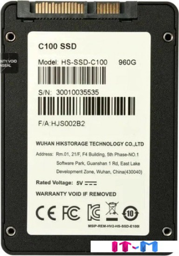 SSD Hikvision C100 960GB HS-SSD-C100/960G фото 2
