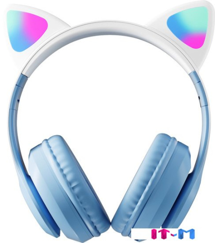 Наушники Miru Cat EP-W10 (голубой) фото 3