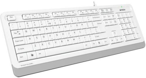 Клавиатура A4Tech Fstyler FK10 (белый/серый) фото 3