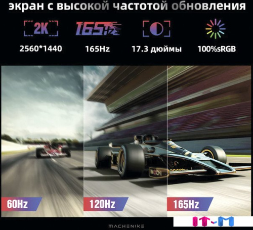 Игровой ноутбук Machenike L17 Gen 12 L17-i712700H30606GQ165HHQ0R2 фото 2