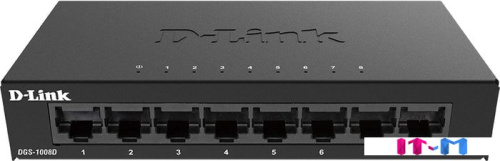 Неуправляемый коммутатор D-Link DGS-1008D/K2A фото 2
