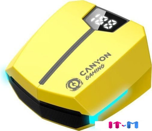 Наушники Canyon Doublebee GTWS-2 (черный/желтый) фото 2