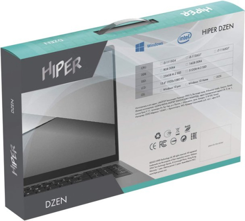 Ноутбук Hiper Dzen H1569O5165DMP фото 2