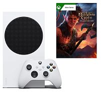Игровая приставка Microsoft Xbox Series S + Baldur's Gate 3. Deluxe Edition