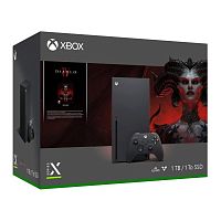Игровая приставка Microsoft Xbox Series X + игра Diablo IV (цифровая версия)