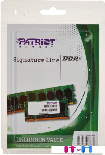 Оперативная память Patriot Signature Line 4GB DDR3 SO-DIMM PC3-12800 [PSD34G16002S] фото 3