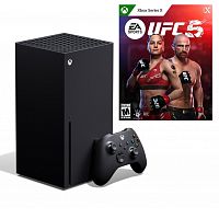 Игровая приставка Microsoft Xbox Series X + UFC 5 (цифровая версия)