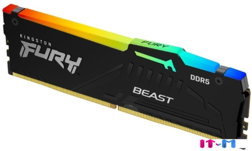Оперативная память Kingston FURY Beast RGB 2x8ГБ DDR5 4800 МГц KF548C38BBAK2-16 фото 3