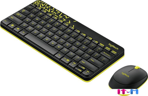 Мышь + клавиатура Logitech MK240 Nano [920-008213] фото 4