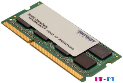 Оперативная память Patriot Signature 4GB DDR3 SO-DIMM PC3-10600 (PSD34G13332S) фото 4