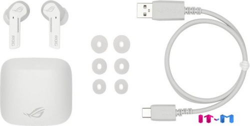 Наушники ASUS ROG Cetra True Wireless Moonlight White фото 4