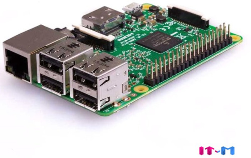 Одноплатный компьютер Raspberry PI 3 Model B фото 3