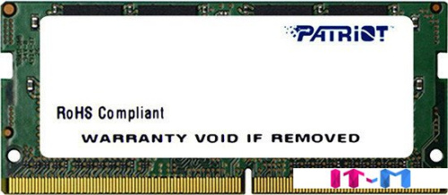 Оперативная память Patriot Signature Line 4GB DDR4 SODIMM PC4-19200 PSD44G240082S фото 2