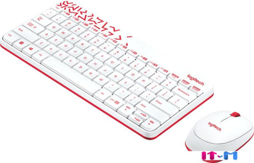 Мышь + клавиатура Logitech MK240 Nano [920-008212] фото 4