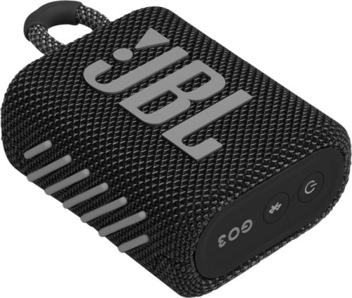 Беспроводная колонка JBL Go 3 (черный) фото 4