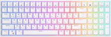 Клавиатура Royal Kludge RK100 RGB (белый, RK Red)
