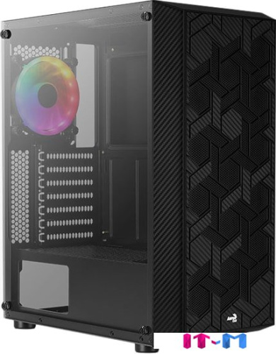 Корпус AeroCool Hive FRGB Hive-G-BK-v3 фото 3