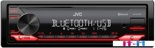 USB-магнитола JVC KD-X272BT фото 2