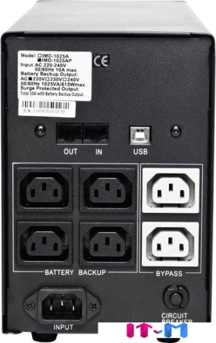 Источник бесперебойного питания Powercom Imperial IMP-2000AP 2000VA фото 5