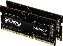 Оперативная память Kingston FURY Impact 2x8GB DDR4 SODIMM PC4-25600 KF432S20IBK2/16