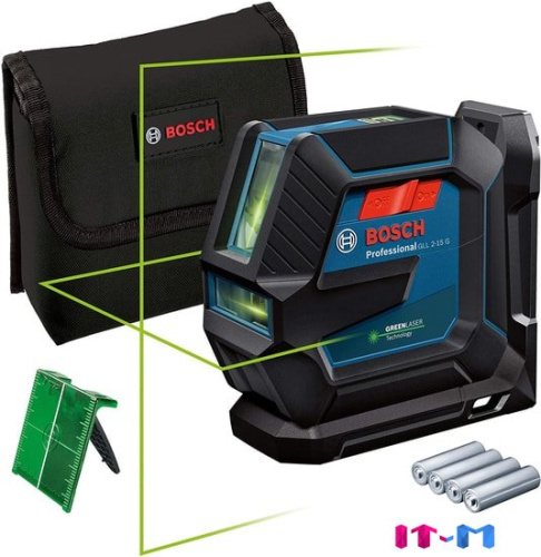 Лазерный нивелир Bosch GLL 2-15 G Professional 0601063W00 фото 2