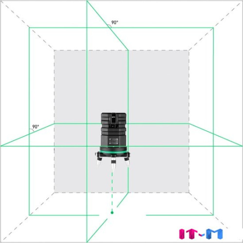 Лазерный нивелир ADA Instruments 6D Servoliner Green А00622 фото 3