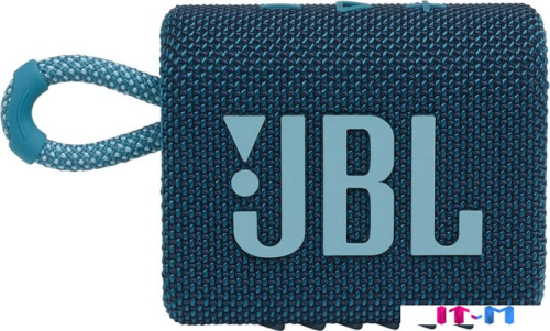 Беспроводная колонка JBL Go 3 (синий) фото 5