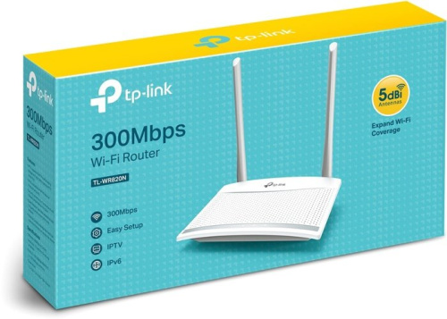 Беспроводной маршрутизатор TP-Link TL-WR820N фото 2