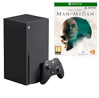 Игровая приставка Microsoft Xbox Series X + The Dark Pictures: Man of Medan цифровая версия