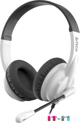 Офисная гарнитура A4Tech HS-10 (белый) фото 2