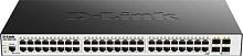 Управляемый коммутатор 2-го уровня D-Link DGS-3000-52X/B2A