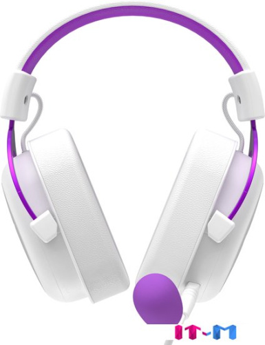 Наушники Havit Gamenote H2002d (белый/фиолетовый) фото 4