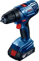Дрель-шуруповерт Bosch GSR 180-LI Professional 06019F8109 (с 2-мя АКБ, кейс)