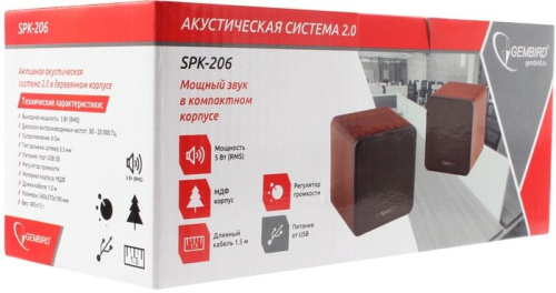 Акустика Gembird SPK-206 фото 5