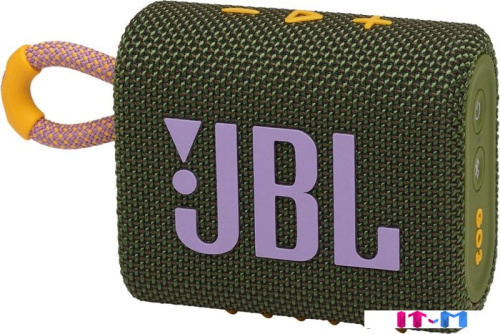 Беспроводная колонка JBL Go 3 (зеленый) фото 2