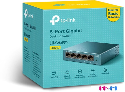 Коммутатор TP-Link LS105G фото 2