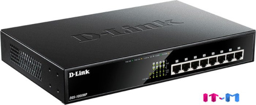 Коммутатор D-Link DGS-1008MP/B1A фото 4