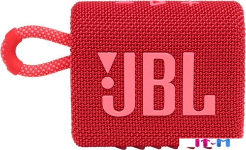 Беспроводная колонка JBL Go 3 (красный) фото 5