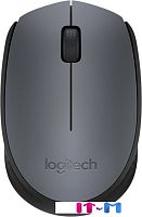 Мышь Logitech M170 Wireless Mouse Gray/Black [910-004642]