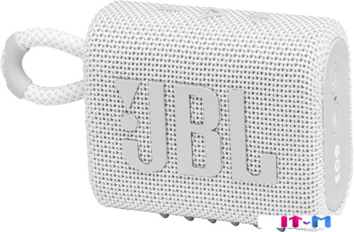 Беспроводная колонка JBL Go 3 (белый) фото 2