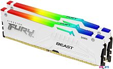 Оперативная память Kingston FURY Beast RGB 2x32ГБ DDR5 5600 МГц KF556C40BWAK2-64